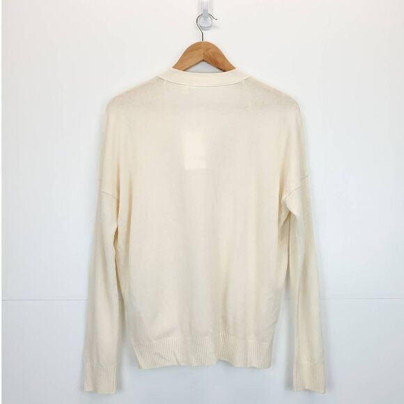 Hugo Boss Oversized Sweater Cardigan Wool Cashmere Fabula Relaxed Fit - Picture 11 of 14